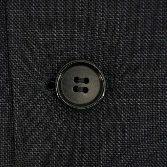Canali 1934 Mens 44R Blue Micro Check Wool Blend Blazer Sport Coat Made in Italy - Picture 8 of 14